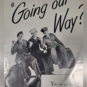 Vintage Bell Telephone Military Advertising